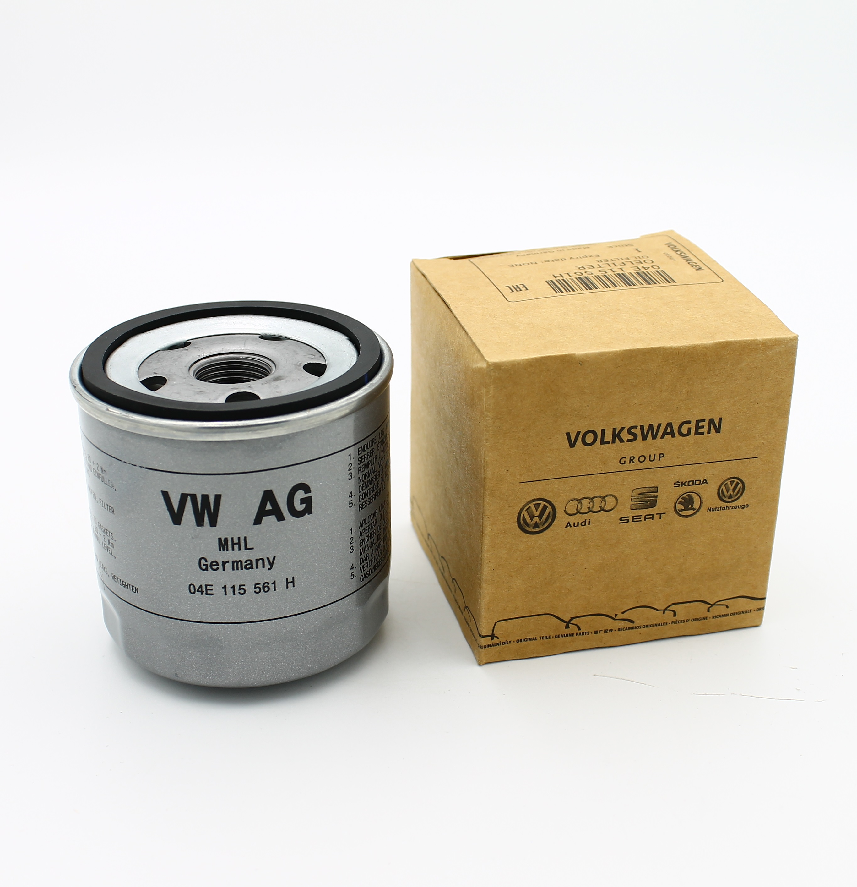 04E115561H VAG ФИЛЬТР МАСЛЯНЫЙ-1.6 90-110Л.С./1.4 125 Л.С VW/AUDI/SKODA