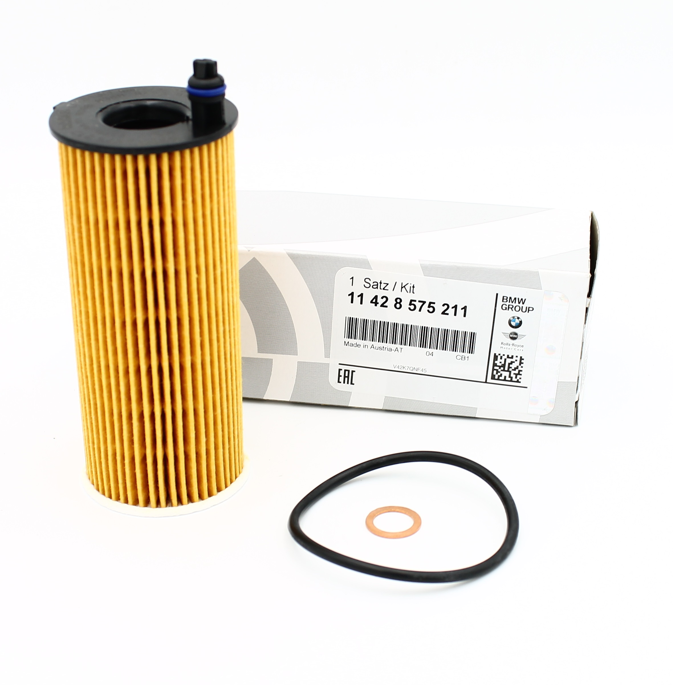 11428575211 BMW ФИЛЬТР МАСЛЯНЫЙ BMW F20/F30/G20/F10/G30/F11/G11/F25/F15