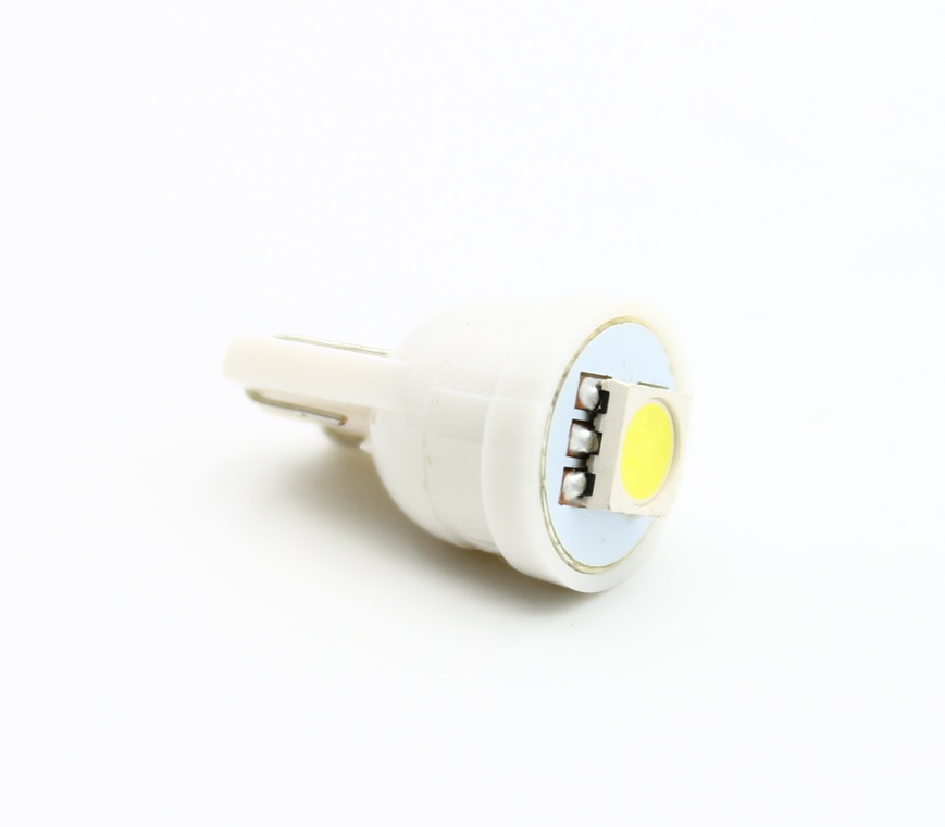12T10W1SMD МАЯК ЛАМПА СВЕТОДИОДНАЯ 5W 12V Б/Ц 
