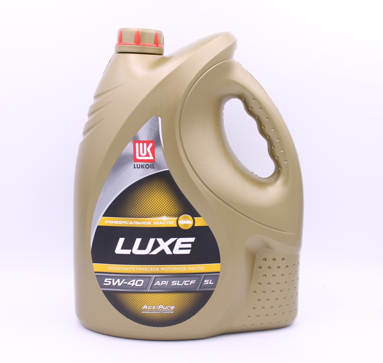 19300 ЛУКОЙЛ ПОЛУСИНТЕТИЧЕСКОЕ МОТОРНОЕ МАСЛО ~ 5W40 5Л ЛЮКС (SL/CF)