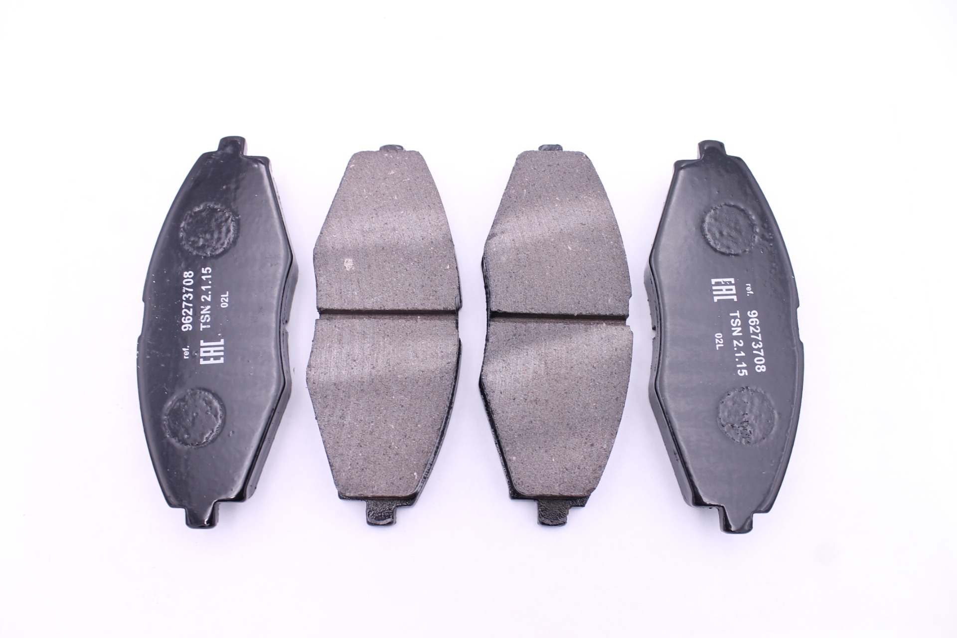 2115 TSN ТОРМОЗНЫЕ КОЛОДКИ ПЕРЕДНИЕ (НЕКСИЯ С 2004Г ЛАНОС МАТИЗ SPARK-10)