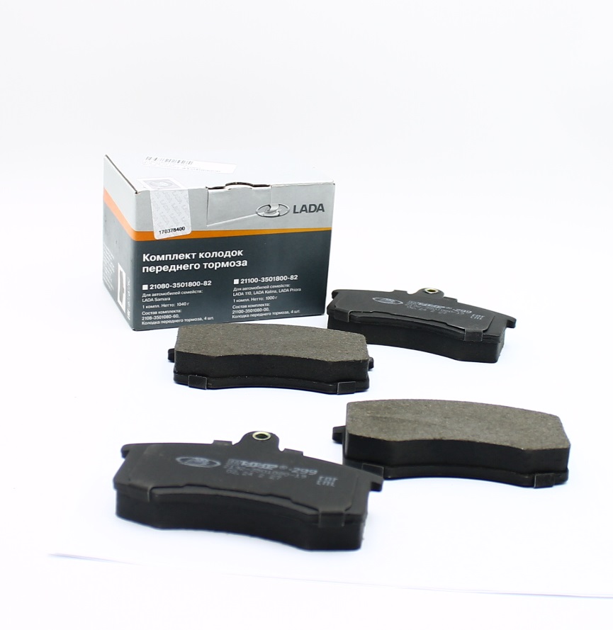 21920350180083 LADA КОЛОДКИ ТОРМОЗНЫЕ ПЕРЕДНИЕ 2192 