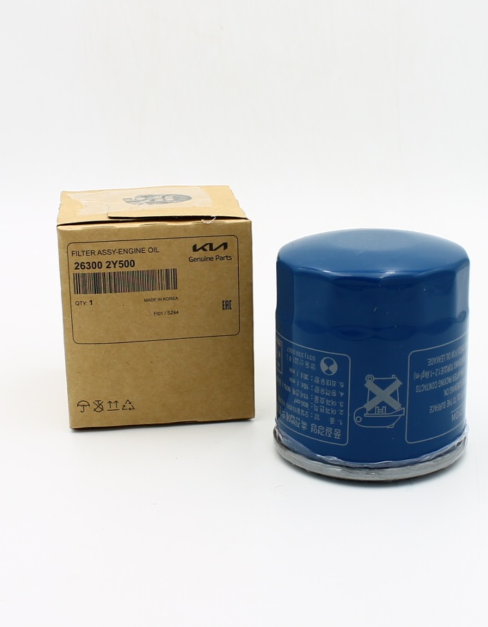 263002Y500 ХЕНДАЙ/КИА ФИЛЬТР МАСЛЯНЫЙ --AVELLA/ATOS/PICANTO 1.0/GETZ 1.1/SPECTRA/RIO//CEED 1.4 15-/ SOLARIS 1.4 C 2017