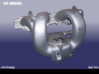 481F1008010CA CHERY КОЛЛЕКТОР ВПУСКНОЙ FORA / M11 / TIGGO 1.6L