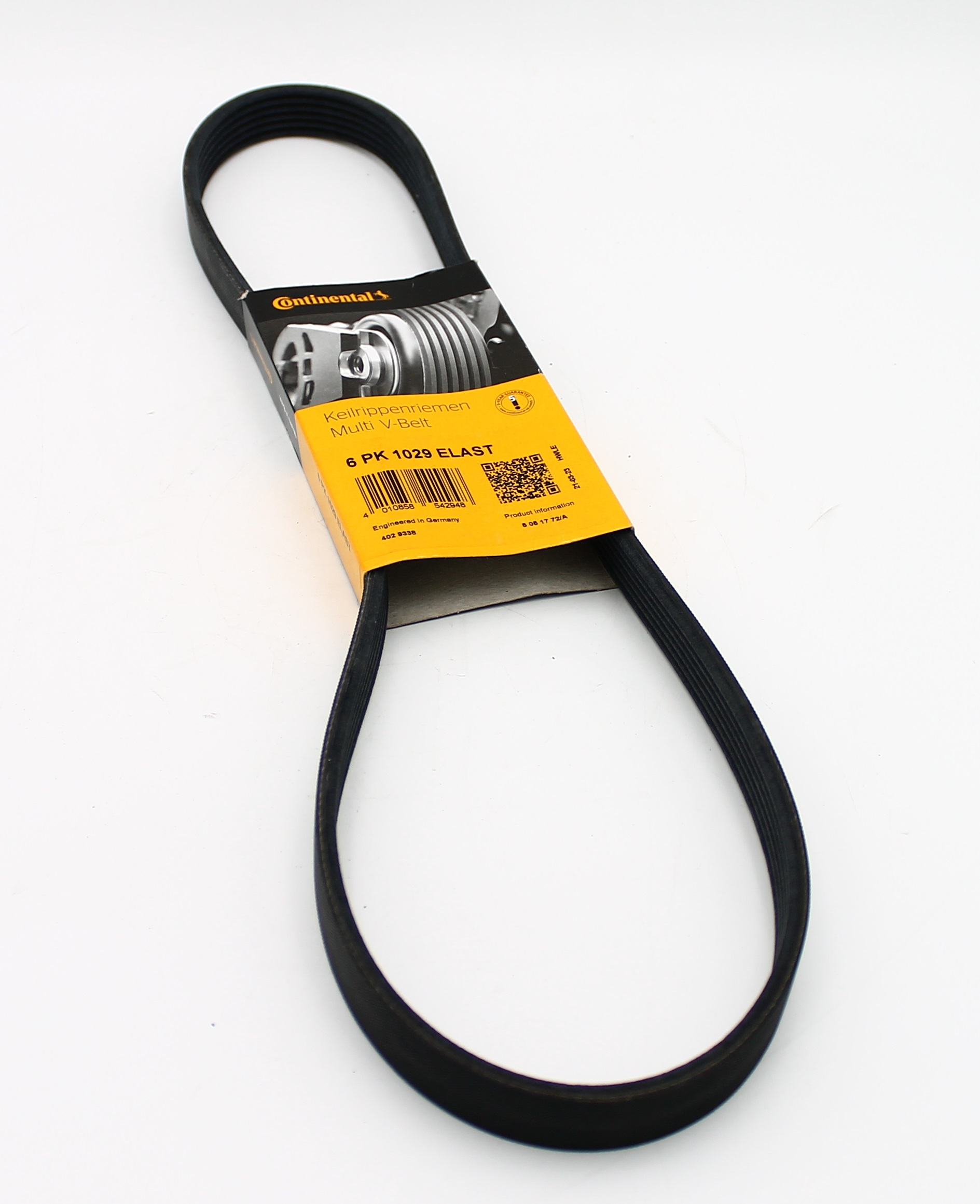 6PK1029ELAST CONTITECH РЕМЕНЬ ПОЛИКЛИНОВОЙ 6PK1029 FORD FIESTA/MONDEO