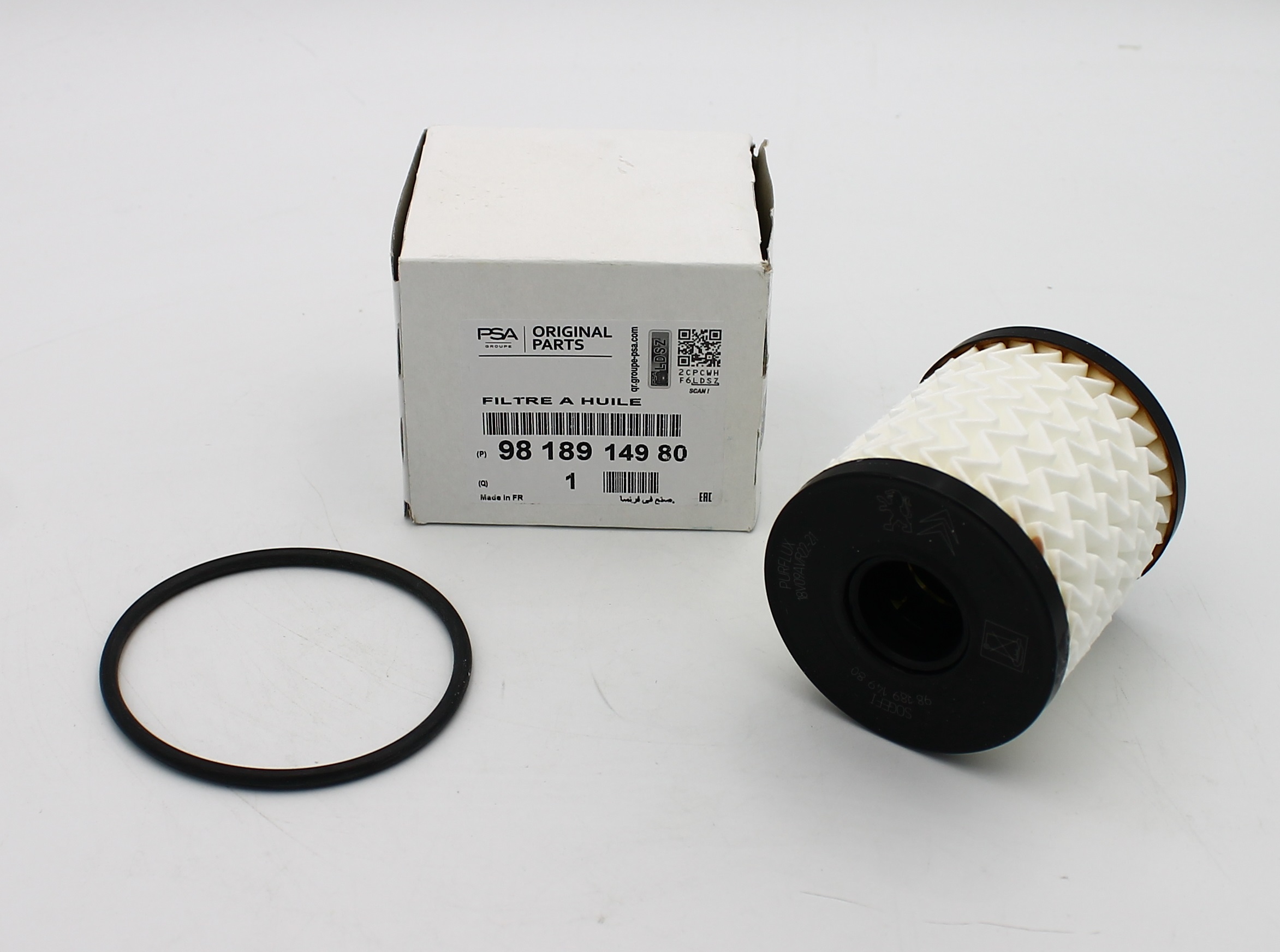 9818914980 PEUGEOT-CITROEN ФИЛЬТР МАСЛЯНЫЙ (КАРТРИДЖ) PSA (1.4/1.6/2.0/2.0D)