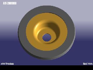 A112901060 CHERY ШАЙБА АМОРТИЗАТОРА МЕТАЛЛИЧЕСКАЯ AMULET