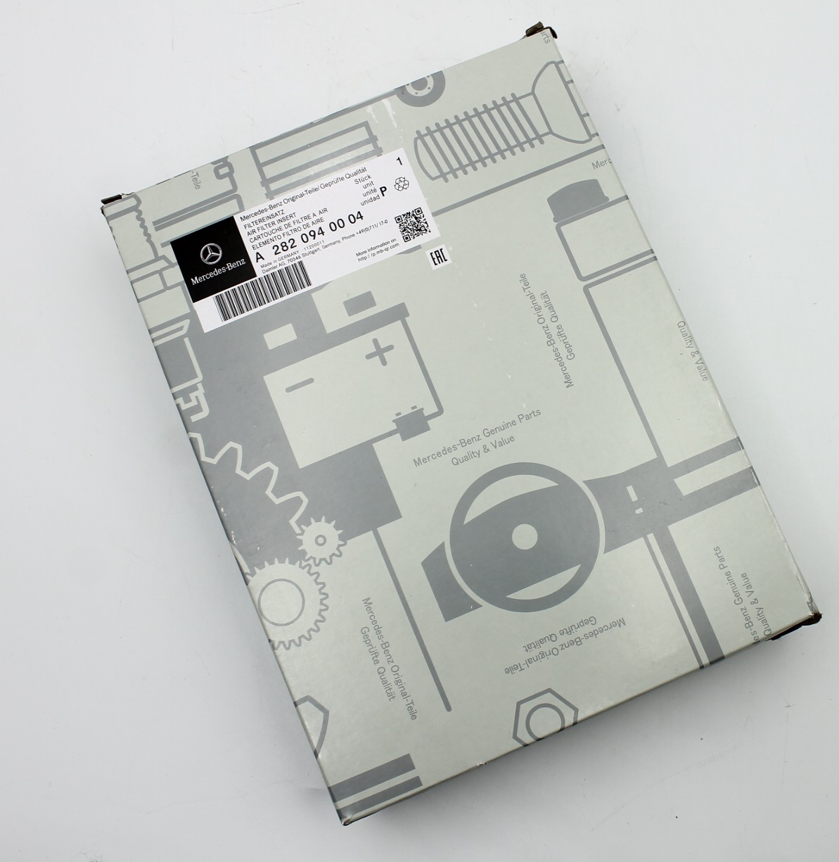 A2820940004 MERCEDES BENZ ФИЛЬТР ВОЗДУШНЫЙ MB W177/W247/X118