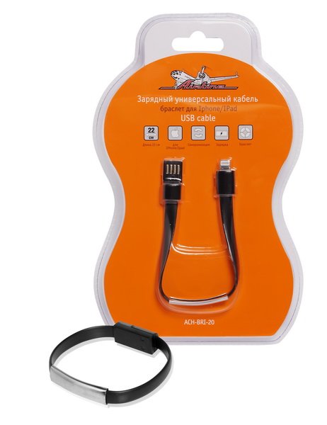 ACHBRI20 AIRLINE КАБЕЛЬ-ЗАРЯДКА БРАСЛЕТ IPHONE/IPAD