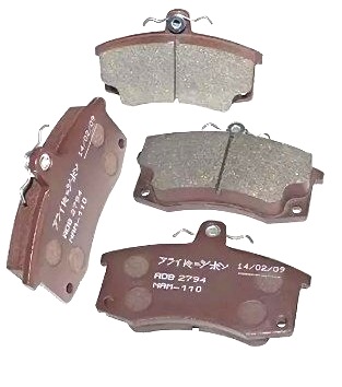 ADB2794 ALLIED NIPPON КОЛОДКИ ТОРМОЗНЫЕ ПЕРЕДНИЕ 2110 ~ ( КОМПЛЕКТ )