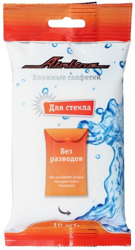 ANM02 AIRLINE САЛФЕТКА ДЛЯ СТЕКОЛ (10ШТ)