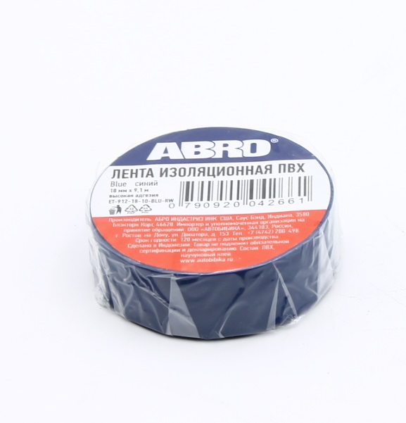 ET912RBLUE ABRO ИЗОЛЕНТА СИНЯЯ
