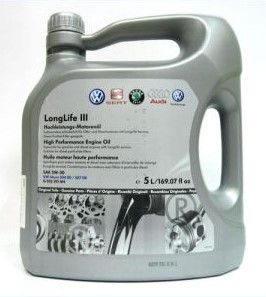 G052195M4 VAG МАСЛО МОТОРНОЕ VAG LONGLIFE III 5W30 VW50400 5.0L
