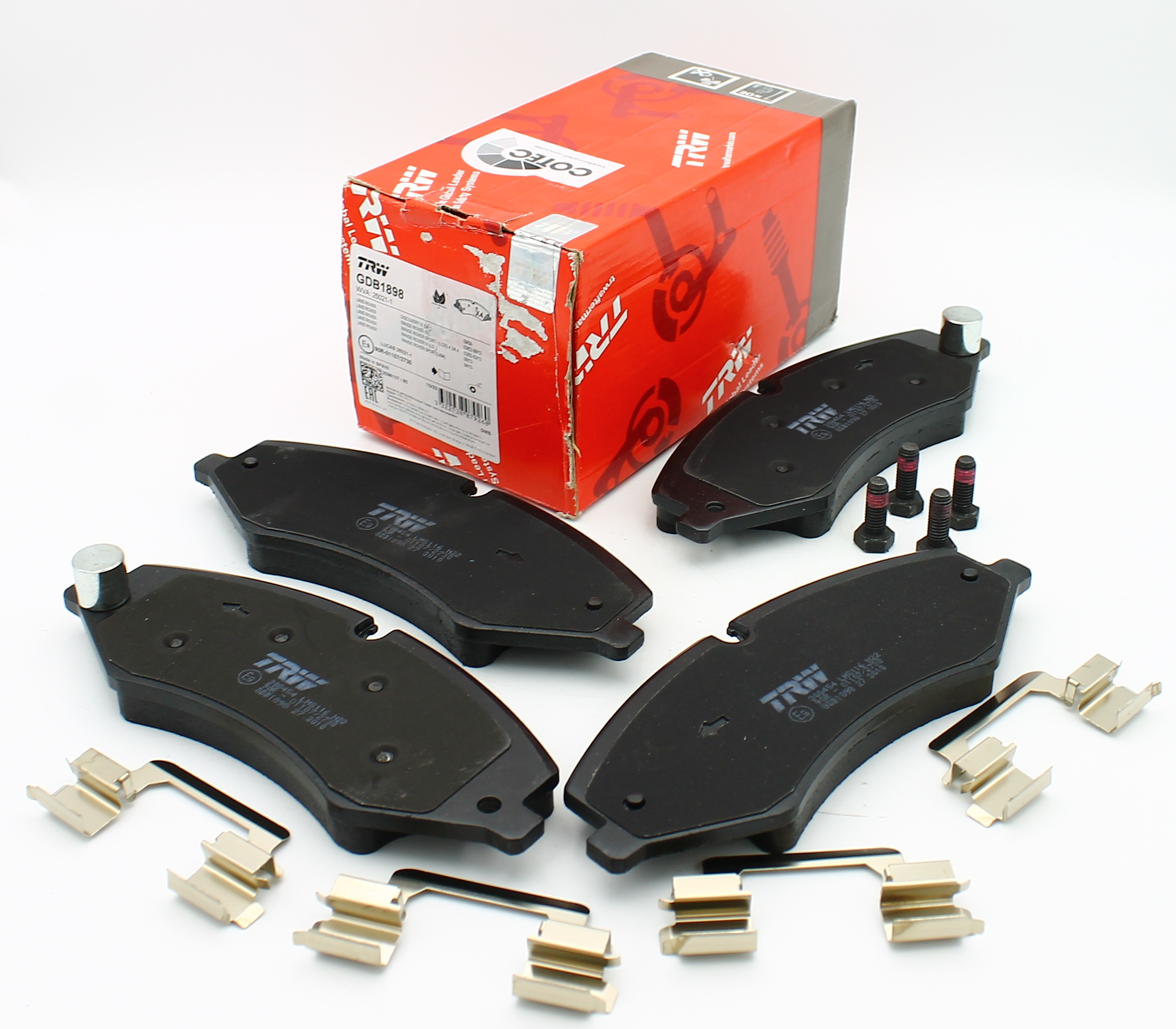 GDB1898 TRW КОЛОДКИ ТОРМОЗНЫЕ ПЕРЕДНИЕ RANGE ROVER SPORT