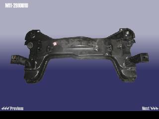 M112810010 CHERY ПОДРАМНИК ПЕРЕДНИЙ
