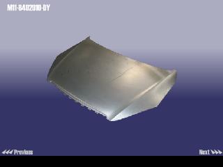 M118402010DY OEM КАПОТ М11 (БРАК)