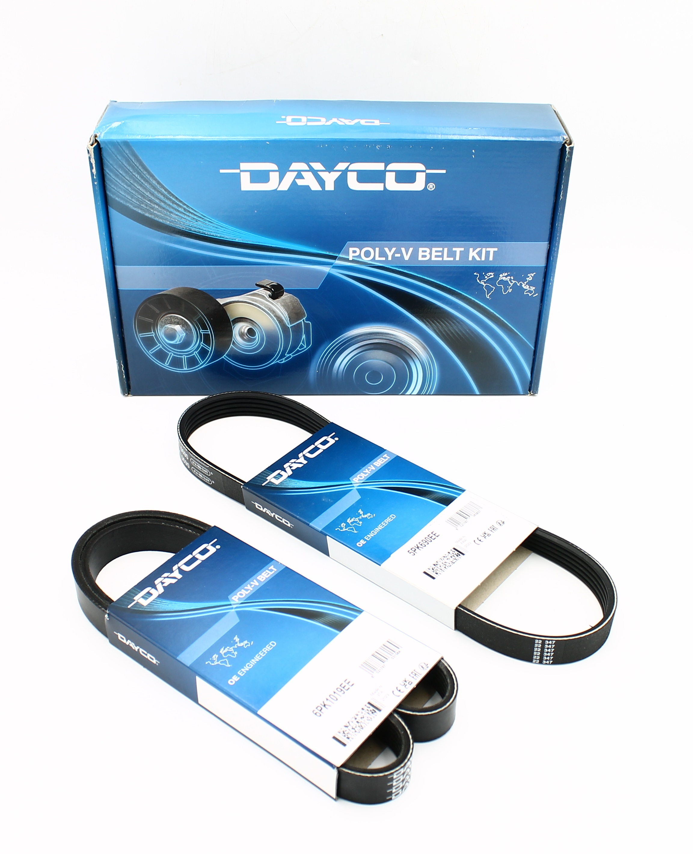 PVE003 DAYCO РЕМНИ ПРИВОДНЫЕ (К-Т) FORD FIESTA/FUSION