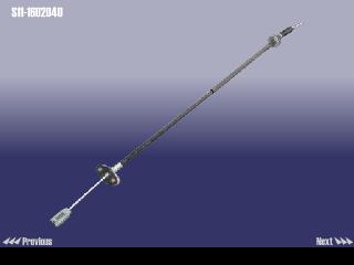 S111602040 CHERY ТРОС СЦЕПЛЕНИЯ QQ 0.8 1.1