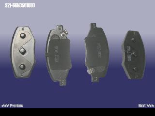 S216GN3501080 CHERY КОЛОДКИ ТОРМОЗНЫЕ ПЕРЕДНИЕ QQ6/KIMO (КИТАЙСКАЯ СБОРКА)