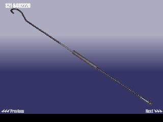 S218402220 CHERY УПОР КАПОТА QQ6