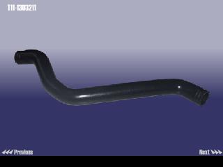 T111303211 CHERY ПАТРУБОК РАДИАТОРА НИЖНИЙ TIGGO 2.4