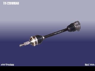 T112201010AB CHERY ПРИВОД ЗАДНИЙ ЛЕВЫЙ TIGGO(T11)