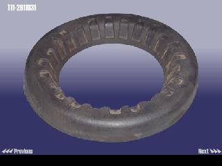 T112911031 CHERY ПРОСТАВКА ПРУЖИНЫ ЗАДНЕЙ TIGGO