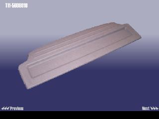 T115608010 CHERY ПОЛКА БАГАЖНИКА TIGGO (T11)