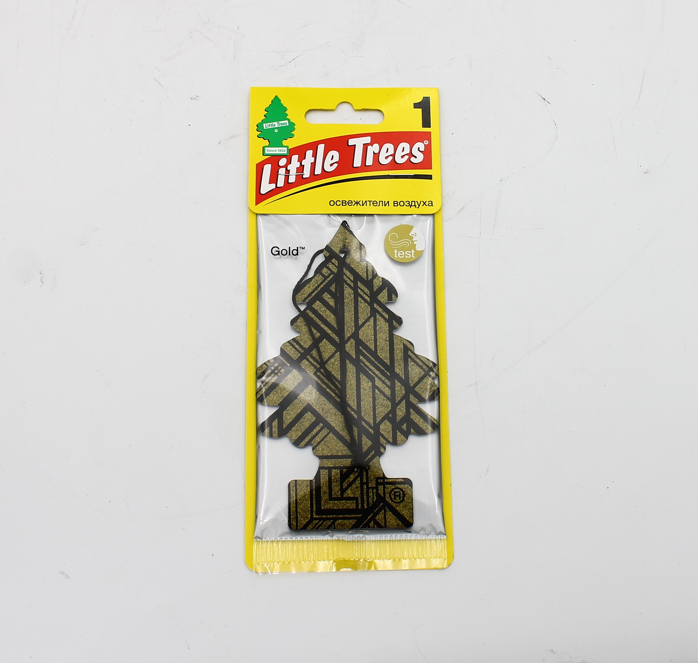 U1P10210RUSS LITTLE TREES АРОМАТИЗАТОР «ЗОЛОТО» (GOLD) 