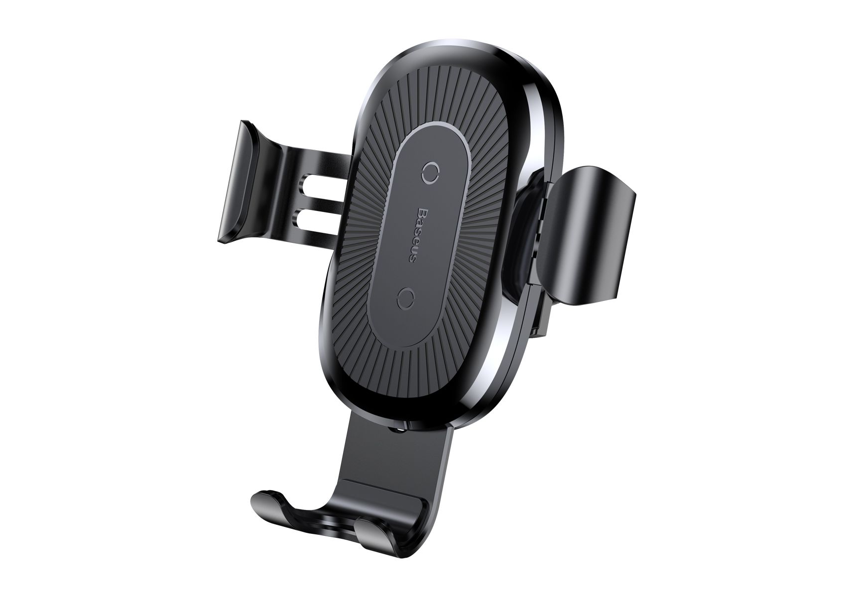 WXYL01 BASEUS ДЕРЖАТЕЛЬ ТЕЛЕФОНА С БЕСПРОВОДНОЙ ЗАРЯДКОЙ~НА ДЕФЛЕКТОР ЧЕРНЫЙ